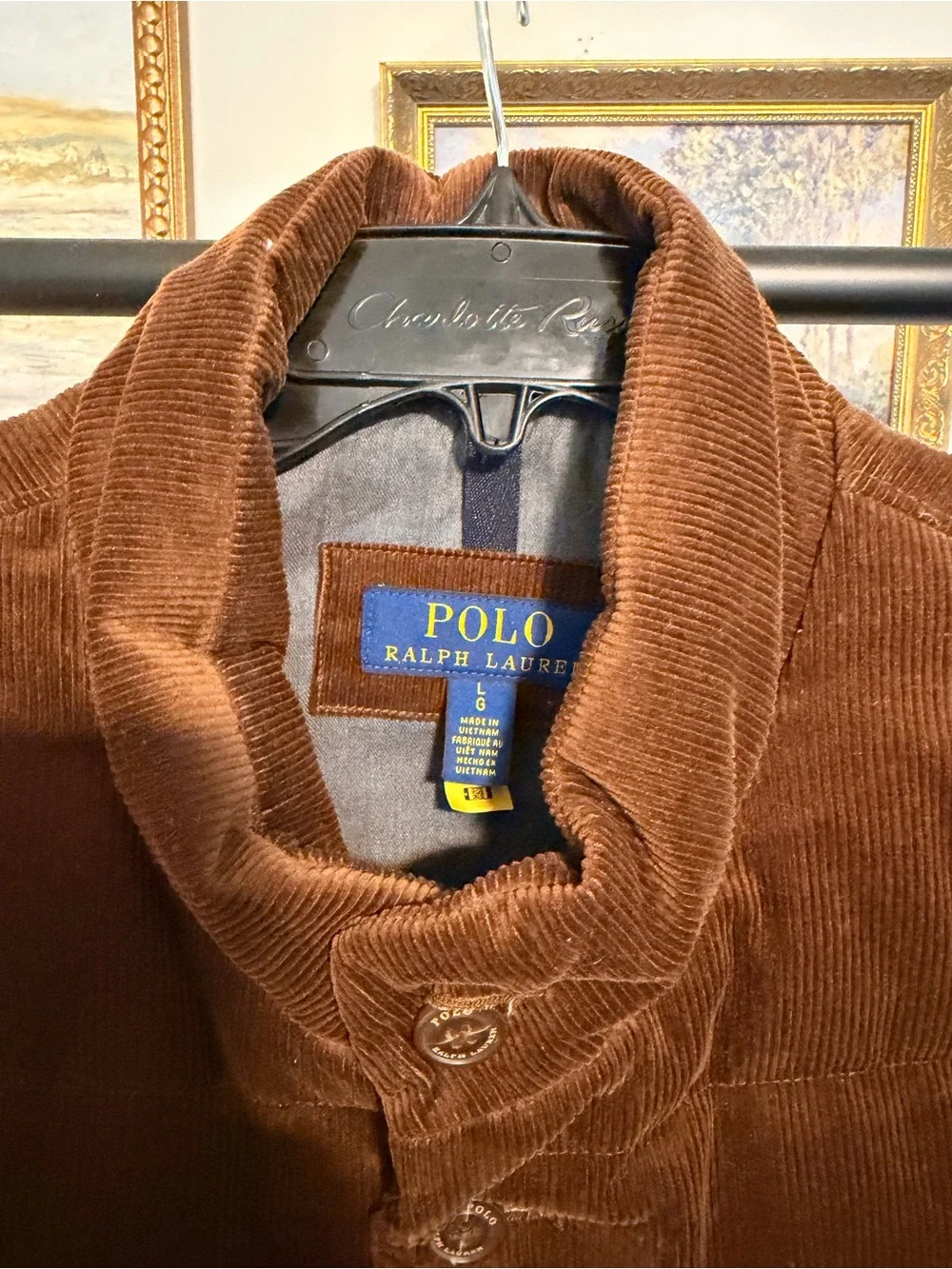 Polo Ralph Lauren corduroy quilted